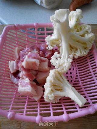 干锅花菜的做法步骤：1
