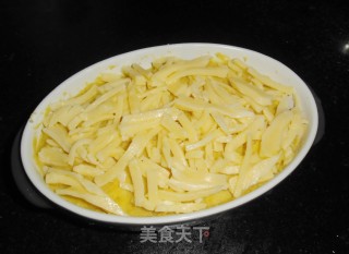芝士榴莲焗红薯的做法步骤：6