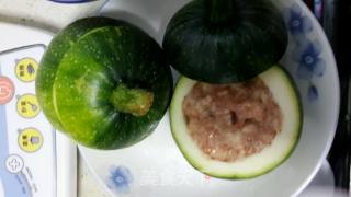 南瓜蒸肉的做法步骤：3