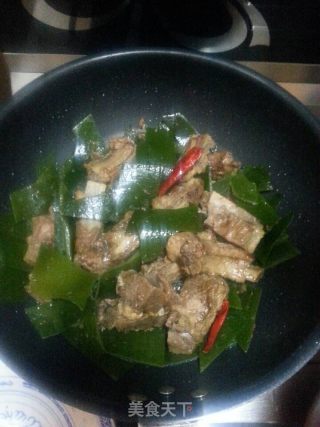 海带炖排骨的做法步骤：5