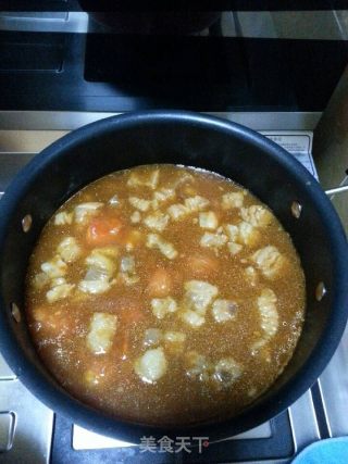 西红柿牛腩汤的做法步骤：7