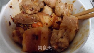 粉蒸排骨的做法步骤：3