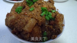 粉蒸排骨的做法步骤：8