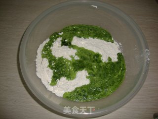 【菠菜腊肉烧卖】---那一抹营养均衡的浅绿色很养眼的做法步骤：1