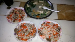 羊肉抓饭的做法步骤：11