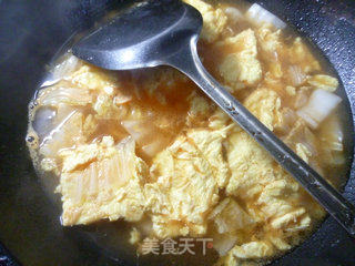 里脊肉大白菜鸡蛋汤的做法步骤：14