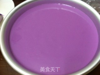 紫薯酸奶蛋糕的做法步骤：8