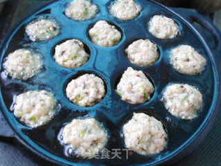 香菇丸子的做法步骤：7