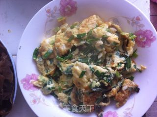 小葱炒蛋的做法步骤：3