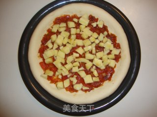 黑胡椒牛肉披萨的做法步骤：21