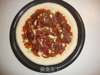 黑胡椒牛肉披萨的做法步骤：22