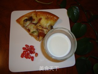 黑胡椒牛肉披萨的做法步骤：28