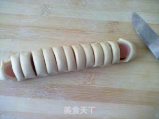 火腿面包的做法步骤：7
