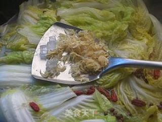 枸杞炖白菜的做法步骤：4