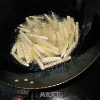 麻辣芋头条的做法步骤：5