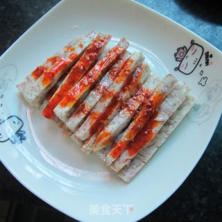 麻辣芋头条的做法步骤：7