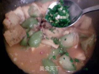 《蚝油丝瓜烧豆腐》——养颜菜的做法步骤：17