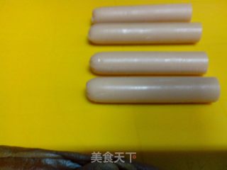 饼干热狗的做法步骤：4