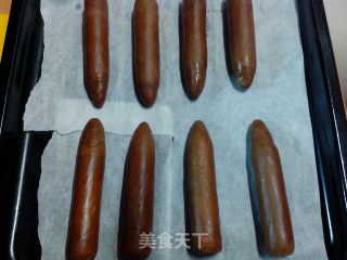 饼干热狗的做法步骤：6