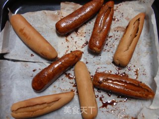饼干热狗的做法步骤：8