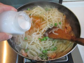 鲜虾萝卜丝的做法步骤：12