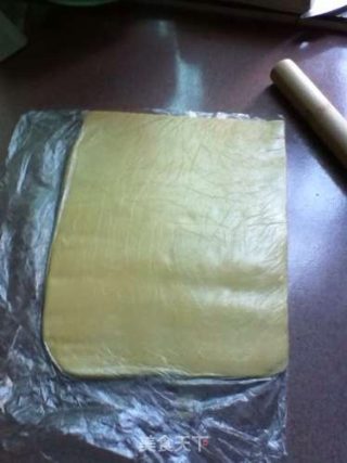 丹麦金砖面包的做法步骤：2