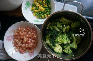 圣诞花环色拉的做法步骤：5