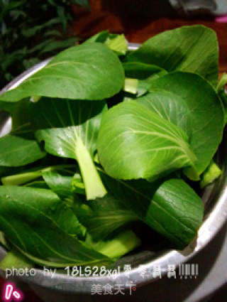 炝炒小青菜——快手健康菜的做法步骤：1