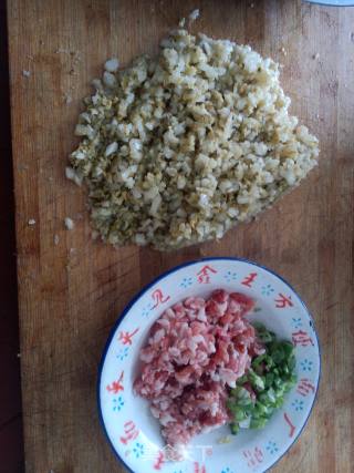 酸菜肉末打卤面的做法步骤：2