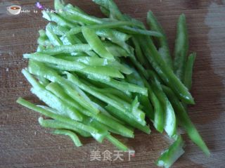尖椒土豆丝的做法步骤：4