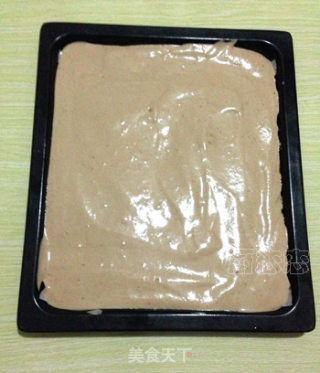 圣诞树桩蛋糕的做法步骤：6
