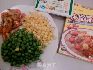 《咖喱豆腐汤》——暖身浓汤的做法步骤：1