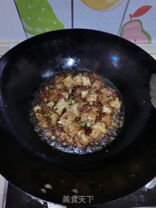 麻婆豆腐的做法步骤：3