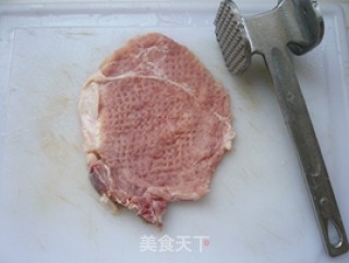 上海家喻户晓的美食——炸猪排的做法步骤：2