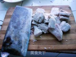 酸辣芋头汤的做法步骤：2