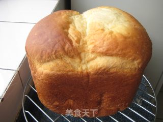 奶香大吐司（面包机版）的做法步骤：11
