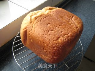 奶香大吐司（面包机版）的做法步骤：12