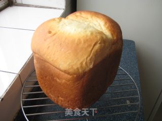 奶香大吐司（面包机版）的做法步骤：14
