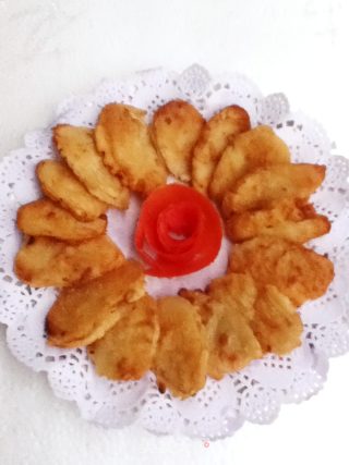酥炸杏鲍菇的做法步骤：4