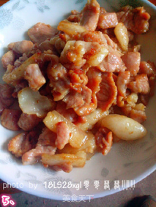 蒜薹炒肉片——美味家常菜的做法步骤：5