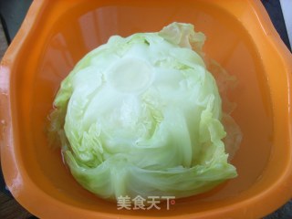 特色烤白菜包的做法步骤：2