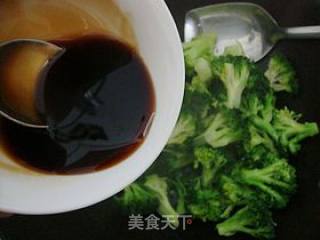 简单家常菜--------【蚝油西兰花】的做法步骤：9