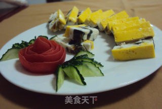 三色蒸蛋——零厨艺的餐桌上也能让人眼前一亮的做法步骤：9