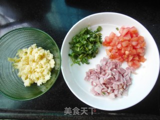培根奶酪煎蛋的做法步骤：3