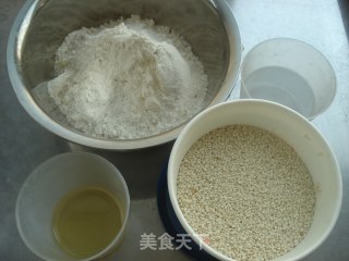 烫面空心饼的做法步骤：1