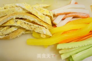 家常紫菜包饭的做法步骤：2