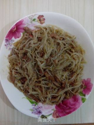 豆芽炒肉丝的做法步骤：4