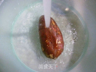 椒盐红薯片的做法步骤：2
