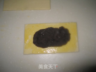 冬日里阳光午后休闲小茶点【红豆沙酥皮派】的做法步骤：3