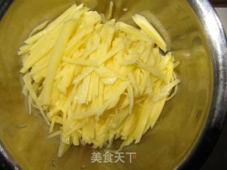 香煎辣酱土豆饼的做法步骤：2